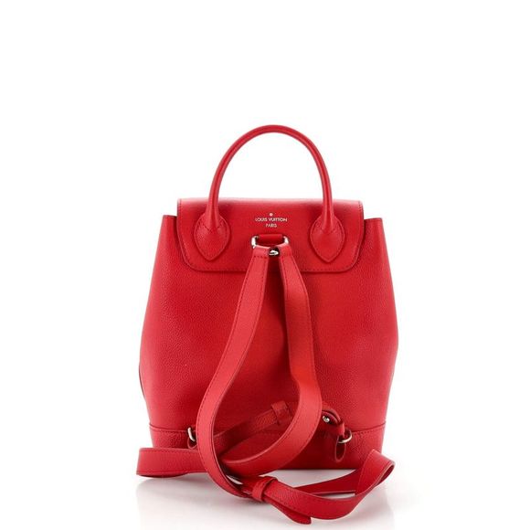Louis Vuitton Lockme Backpack Leather Red - Picture 3 of 13